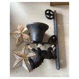 Cast Metal Bell with Stars