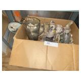 Pattern Glass Water Pitcher Set