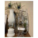 Fluid Lights, Pattern Glass Pitcher and Vase