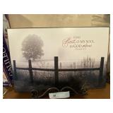 Wood Printed Wall Plaque