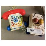 (2) Fisher Price Pull Toys