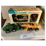 (2) Vintage Buddy L Construction Toys