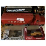Vintage Pressed Steel Texaco Tanker Truck