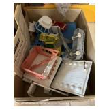 Vintage Plastic Vehicles & Buildings