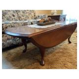 Cherry Drop Leaf Table with Centerpiece