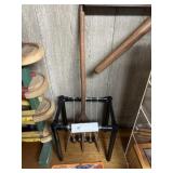 Miniature Wooden Fork & Perpetual Motion Toy