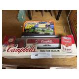 (2) Diecast Truck, Campbells Soup & Ben & Jerry