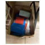 Tin Litho Decorated Barn Set