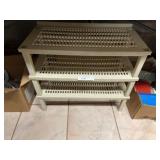 3-Tier Plastic Shelving Unit