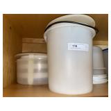 Tupperware Storage Containers