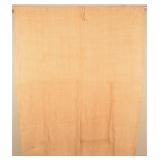 Great Signed/Dated Brown & White Homespun Ticking