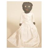 Wonderful Black Americana Folk Art Cloth Doll