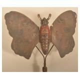 Antique Mechanical Butterfly Toy