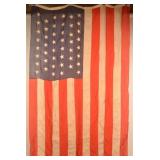 Large US 46 Star Flag 1908-1912