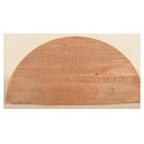 Early 1822 Mishler Lancaster Co. House Dateboard