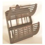 Antique Black-Painted Hanging Drying Rack