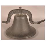 Small No. 2 Cast Iron School or Dinner Bell