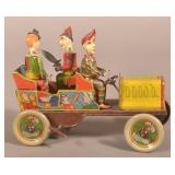 Rare Hans Eberl Ta-Ra-Ra-Bumm Clown Car