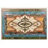 Excellent Victorian Leaded Stained Glass Window