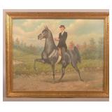 F. Otto Becker German American Oil on Canvas