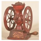 Small Enterprise Double Wheel Coffee Grinder