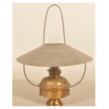 Sweet Brass "The Daylight" Small Hanging Oil Lamp