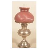 Unusual Junior Rayo Nickel-Plated Oil Lamp