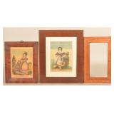 Group Early Frames & Prints