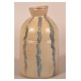 Rare Western PA Watermelon Vertical Stripes Crock