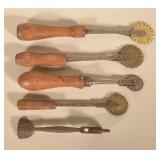 Collection Early Pie Crimpers