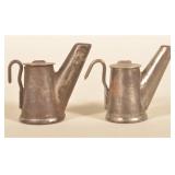 Pair 19th C. Iron Coal Miner