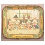 Purity Ice Cream Metal Vintage Serving Tray