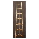 Antique Metal General Store Pot Display Rack