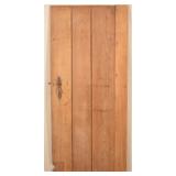 Early Walnut Board & Batten Attic Door