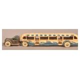 1934 Arcade GMC Century of Progress Cast Iron Bus