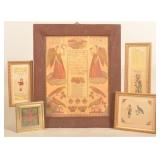 G.S. Peters Manheim Twp., PA Taufschein & Bookmark