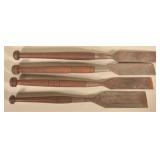 19th C. Woodworking Signed Slicks