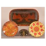4 Pieces Lester Breininger Redware Pottery