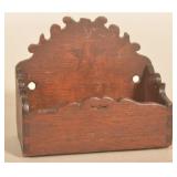 Excellent Tiny Inlaid Carved Wall Box