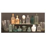 Group Patent Medicine, Blown Glass & Other Bottles