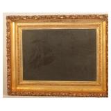 Ornate Gold Gilt Frame & Mirror