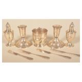 Group of 9 Sterling Silver Pieces