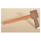 W. Brady Stamped Mortising Axe