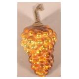 Excellent Amber Grape Cluster German Kugel