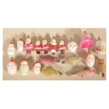 Collection Antique Christmas Figural Light Bulbs