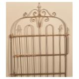 19th C. Cast Iron Garden Fence Gate