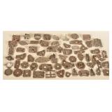 Lg. Collection of Pennsylvania Tin Cookie Cutters