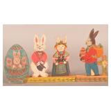 Gwen Foltz Folk Art Easter Ornaments