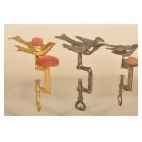 3 Antique Sewing Birds