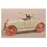 Hubley Cast Iron Port Hole Coupe Roadster